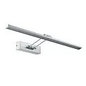 Paulmann Eclairage de tableau GALERIA BEAM SIXTY LED avec bras articulé, inclinable, nickel brossé 