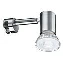 Paulmann Luminaire de miroir SIMPLO LED réglable GU10, fer brossé 