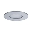 Paulmann Set of 3 Outdoor LED Recessed spot CALLA IP65, swivelling, 230V, each 6W 4000K 680lm 100°, chrome matt