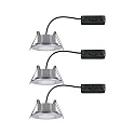 Plafonnier encastré CALLA IP65 DIM pivotant, lot de 3 IP65