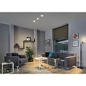 Paulmann Lumière encastrée SUON DIM-TO-WARM Dim-To-Warm, lot de 3 IP44, satin, blanche gradable 480lm 2000K