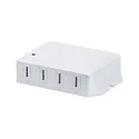 Paulmann Clever Connect LED Driver / Controller, 230V AC / sec. 12V DC, max. 36W, incl 8-way distributor, white