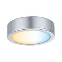 Luminaires pour meuble DISC LED CCT Switch IP20, chromé mat gradable