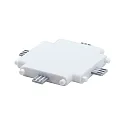 Connecteur en X BORDER, blanc mat