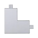 Paulmann Connecteur d'angle BARRE, chromé mat