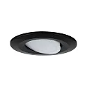 Paulmann outdoor recessed luminaire CALLA LED round, swivelling IP65, black matt 