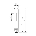 Philips Lampe à vapeur de sodium SON-T46 PLUS PIA T46 E40 2000K CRI 20-39 gradable
