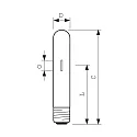 Philips Lampe halogène à vapeur métallique HPI-T PRO T65 E40 4300K CRI 60-69 