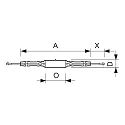 Philips Lampe halogène à vapeur métallique SPORT LIGHTING X528 MHN-LA TD40 X528 5600K CRI 80-89 