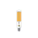 LED forme tubulaire MASTER LED SON-T UE M 5.4KLM 28.5W 727 commutable clair E27 28,5W 5400lm 2700K 300° CRI >70  transparent