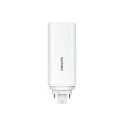 Lampe compacte à LED COREPRO PL-T HF/MAINS 6.5W 840 4P 800LM 4 pôles, commutable terne GX24q-2 6,5W 800lm 4000K 120° CRI 82 
