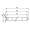 Philips LED T8 tube lamp MASTER LEDtube HO ND, KVG/VVG, 120cm, G13, 12.5W 6500K 2100lm 160°