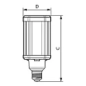 Philips Professional LED retrofit TrueForce Urban HPL CL ND, 230V, E27, 28W LF840 4000lm 360°