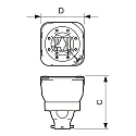 Philips Lampe halogène MSD PLATINUM 20 RB 1CT/8 470W 22400lm 8000K gradable