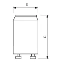 Philips starter S10 4-65W SIN 220-240V WH EUR/20X10CT, white