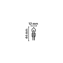 RADIUM Lampe halogène GY6.35 RJL-SKY-IRC GY 6,35 60W 1650lm 3000K CRI 100 gradable