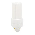 Lampe compacte à LED ESSENCE TRIO18 EM 830 (RALUX TRIO RETROFIT) commutable terne G24d 7W 850lm 4000K 280° CRI >80  mat