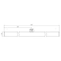 RADIUM Lampe de ligne S14d RaLEDina RL-RAL1 60 S14d 4,9W 430lm 2200K 200° CRI >90 gradable