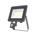 Projecteur STAR 3000/830 BK SENSOR avec capteur, inclinable, commutable IP65, noir 