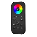 Télécommande REMOTE RF RGB 4Z 4 fois, 4 canaux, RGBW, avec sortie de signal de commande radio (RF), noir