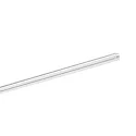 Profil d'aile SMALL - FOR 1 STRIP version pour montage encastré, couvert de poudre, blanche
