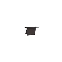 Embout SMALL WING, noir