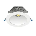 Downlight CHANGY-B TRIZONE - UGR<19 DALI2 commutable, reculer, avec optique de lentille IP40, blanche 