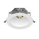 Downlight CHANGY-TB TRIZONE - UGR<10 ETM multipower, reculer, avec optique de lentille IP40, blanche 