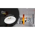Regiolux ring CHANGY-SR, white