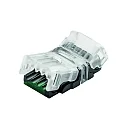 Alimentation VARDAFLEX 1CM - PUSH 4 pôles, RGB, noir, transparent