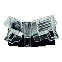 Alimentation VARDAFLEX 1CM - PUSH SPACE 2 pôles, noir, transparent