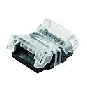 Connecteur direct VARDAFLEX 1.2CM - PUSH 5 pôles, RGBW, mat, transparent