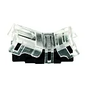 Alimentation VARDAFLEX 0.8CM - PUSH 2 pôles, mat, transparent