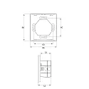 Rutec Variateur tactile AC-DMX TOUCHPANEL RGBW RGBW