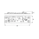 Rutec Module variateur VARDAFLEX ALU-CV PROXI MONO 1 canal