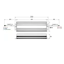 Rutec Bloc d'alimentation 24V, 200W / PFC ACTIVE, IP67 commutable