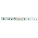 Bande LED siliconée VARDAFLEX RGB DOUBLE IP68 - 1.3CM RGB blanche