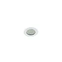 Downlight LARA rond IP40, blanche gradable