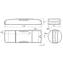 LED driver TRIDONIC,ON/OFF AC/DC SUITABLE current constant, switchable