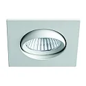Plafonnier encastré BAN COB pivotant, carré, courant constant IP40, blanche gradable
