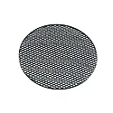 Filtre en nid d'abeille CORU-80, noir