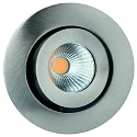 Lumière encastrée RINCA COB rond, pivotant, rotatif, courant constant IP20