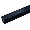 Accessoire Couverture du profil TUP35/35 / TKP35/35 BLACKLIGHT FROSTED 2M affleurant, satiné, noir 200cm