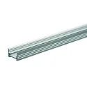 Profil en U UP18/12 / 2M, aluminium anodisé
