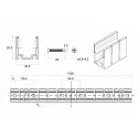 Rutec Projekt Profil VARDAFLEX BENDABLE PLATIN SVQ pliable, aluminium