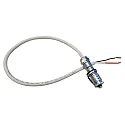 Câble de connexion  VARDAFLEX PLATIN INGROUND 3D (RUP-PGF910) - INOX COUPLING 2 pôles, acier inoxydable 50cm