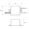 Rutec Projekt Driver de LED 700MA / 23-5V DC / 1-3.5W courant constant, commutable, blanche