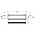 Rutec Projekt Driver de LED 300W ACTIVE PFC constante de tension, commutable, aluminium