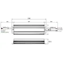 Rutec Projekt Dimmer DALI DALI-2 DT6 24VDC 100W SINGLE COULOUR avec câble ouvert, 1 canal, aluminium