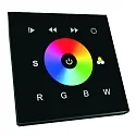 Ecran tactile 1 ZONE RGBW DMX TOUCH GLASS 4 canaux, Sortie du signal de commande DMX, noir
